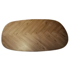 Giga Living Bartafel Organisch - Naturel Gerecycled Teak - 140x80x92cm