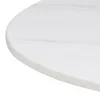 Giga Living Bartafel Wit Keramiek - Metaal - 80x80x105cm - Laurens
