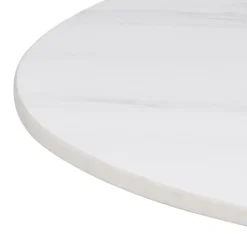 Giga Living Bartafel Wit Keramiek - Metaal - 80x80x105cm - Laurens