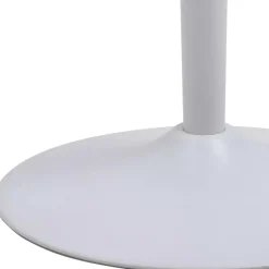 Giga Living Bartafel Wit Keramiek - Metaal - 80x80x105cm - Laurens