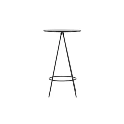 Bartafels-Fjôrd Bartafel Zwart Hout - 60x60x105cm - Bistro
