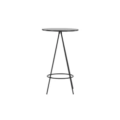 Bartafels-Fjôrd Bartafel Zwart Hout - 60x60x105cm - Bistro