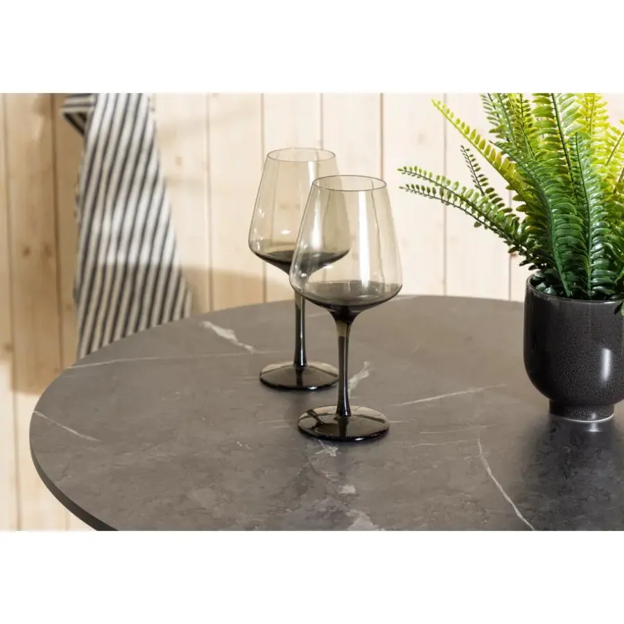 Bartafels-Fjôrd Bartafel Zwart Kunststof - 70x70x100cm - Milano