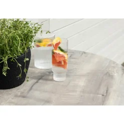 Bartafels-Fjôrd Bartafel Zwart Kunststof - 70x70x100cm - Milano
