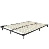 Lattenbodems-Beliani BASIC - Vrijstaande lattenbodem - Zwart - 140 x 200 cm - Staal