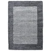 Muratap Basic Shaggy Kader vloerkleed Grijs Hoogpolig - 200x290 CM