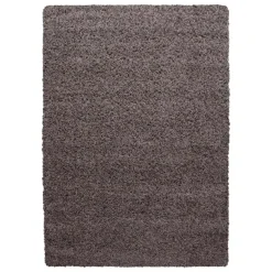 Muratap Basic Shaggy vloerkleed Taupe Hoogpolig - 160x230 CM
