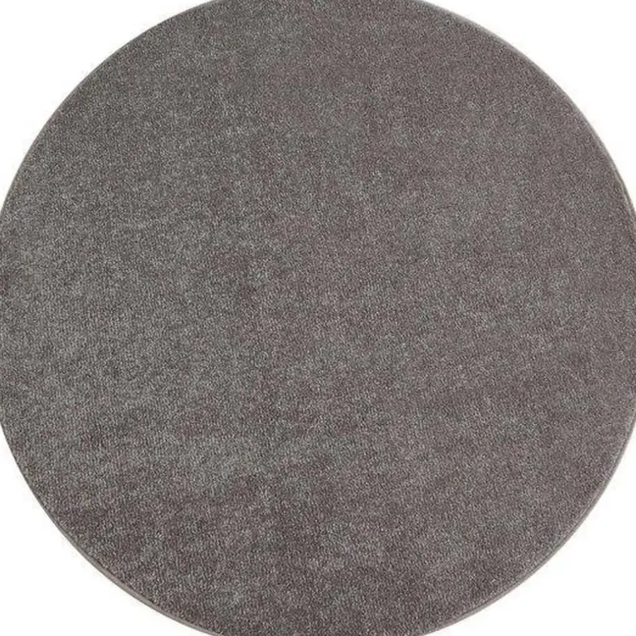 Muratap Basics Effen Rond Vloerkleed Beige Laagpolig - 200 CM ROND