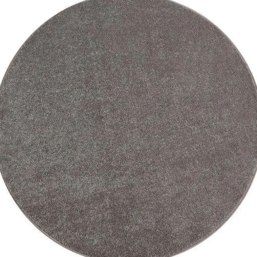 Muratap Basics Effen Rond Vloerkleed Beige Laagpolig - 200 CM ROND