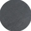 Muratap Basics Effen Rond Vloerkleed Lichtgrijs Laagpolig - 160 CM ROND
