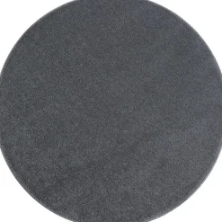 Muratap Basics Effen Rond Vloerkleed Lichtgrijs Laagpolig - 160 CM ROND