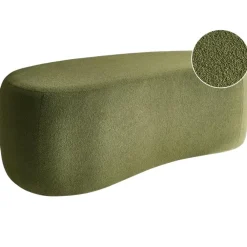 Poefen-Leen Bakker BAYARD - Poef - Groen - Bouclé