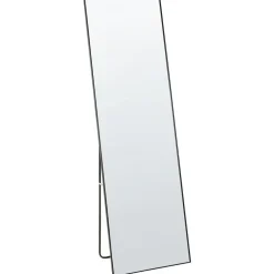 Beliani BEAUVAIS - Wandspiegel - Zwart - Aluminium