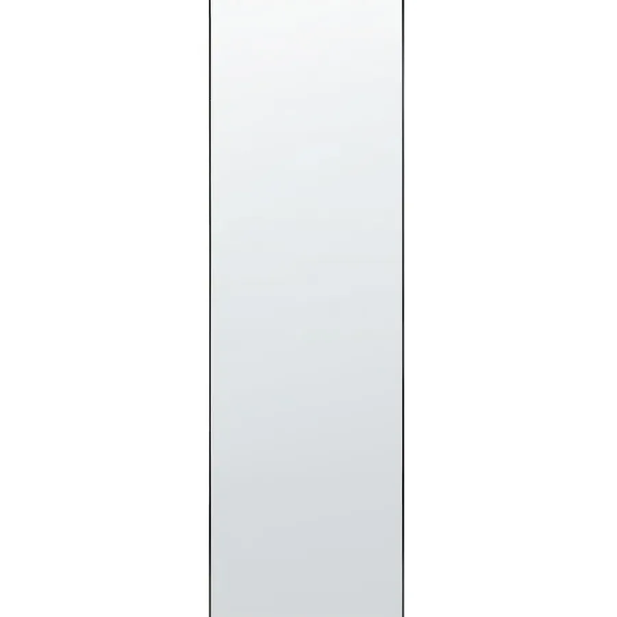 Beliani BEAUVAIS - Wandspiegel - Zwart - Aluminium