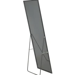 Beliani BEAUVAIS - Wandspiegel - Zwart - Aluminium
