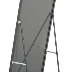 Beliani BEAUVAIS - Wandspiegel - Zwart - Aluminium