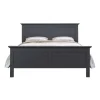 2-Persoons Bedden-Leen Bakker Bed Amber - antraciet - 140x200 cm