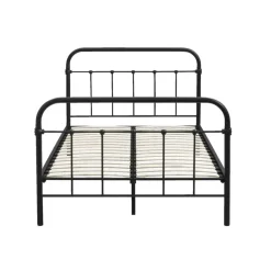 Twijfelaars-Leen Bakker Bed Anne - mat antraciet - 120x200 cm