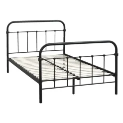 Twijfelaars-Leen Bakker Bed Anne - mat antraciet - 120x200 cm