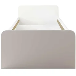 1-Persoons Bedden-Emob Bed Barko 90x200 met 3 lades - wit