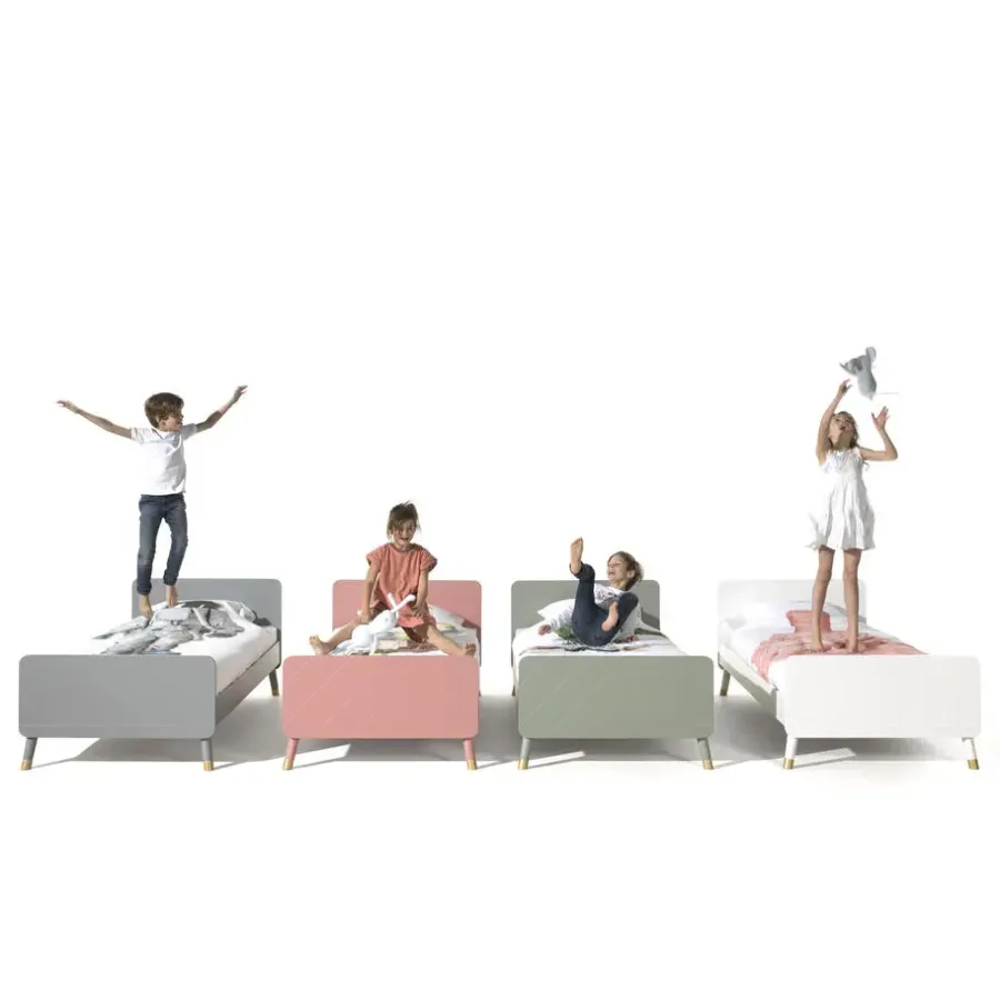 Vipack Bed Billy 90x200 - olijfgroen