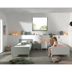Vipack Bed Billy 90x200 - olijfgroen