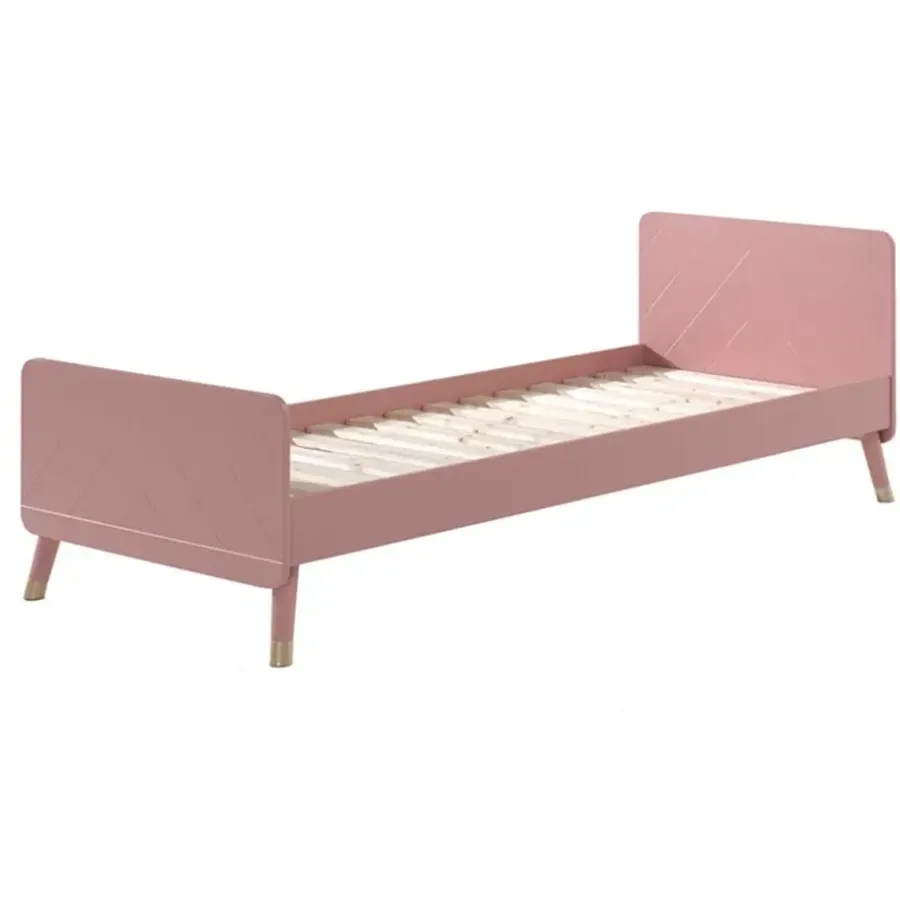 Kinderbedden-Vipack Bed Billy 90x200 - roze