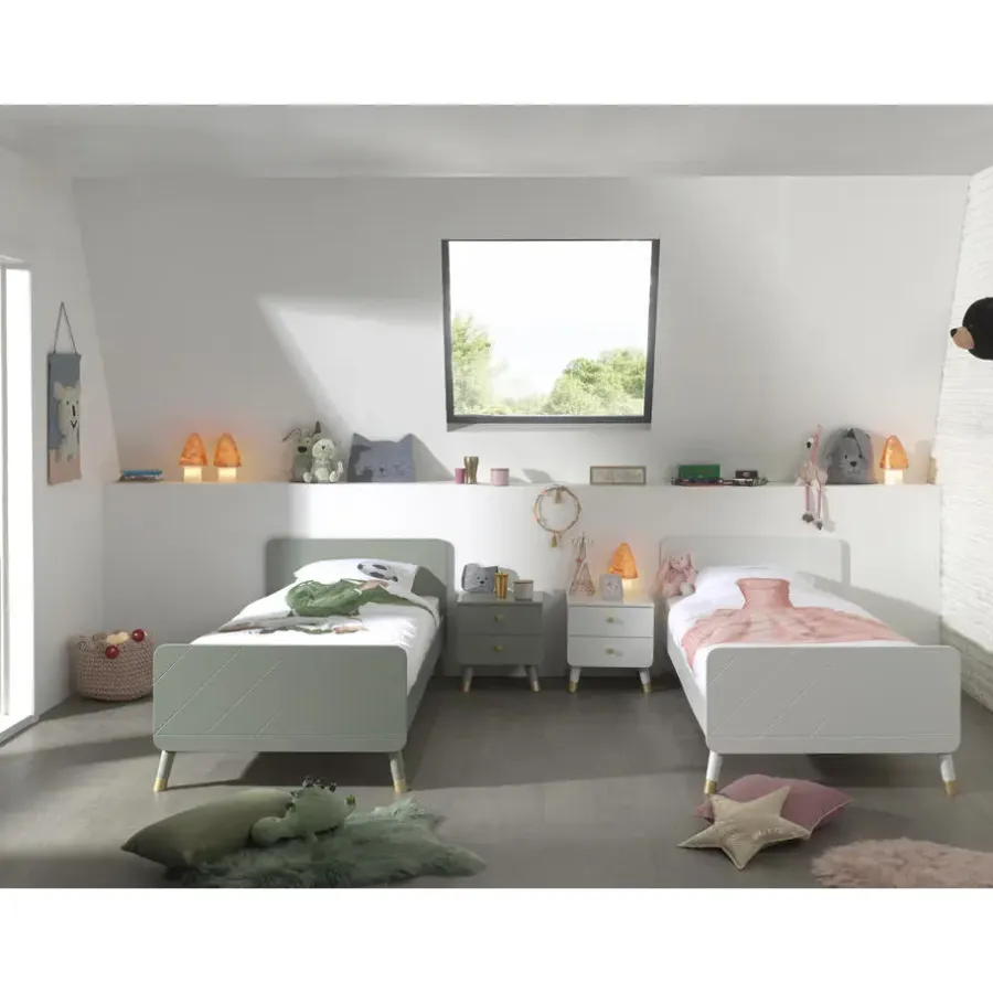Vipack Bed Billy 90x200 - wit