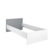 Kinderbedden-Leen Bakker Bed Bobby - wit - 90x200 cm