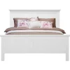 2-Persoons Bedden-Leen Bakker Bed Fleur - wit - 140x200 cm