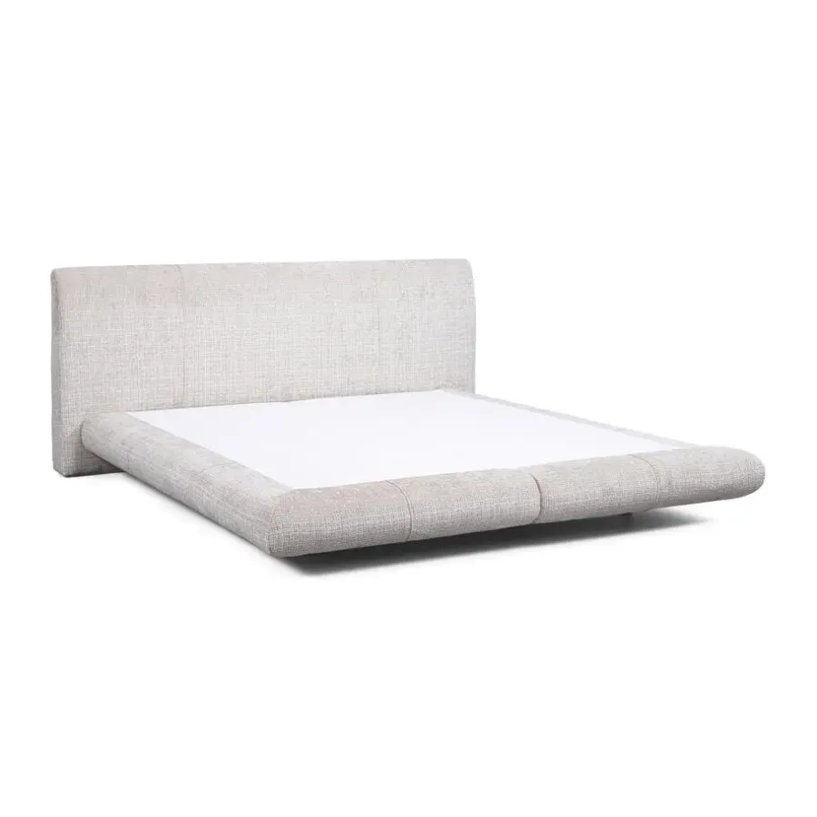 Leen Bakker Bed Gio - greige - 180x200 cm