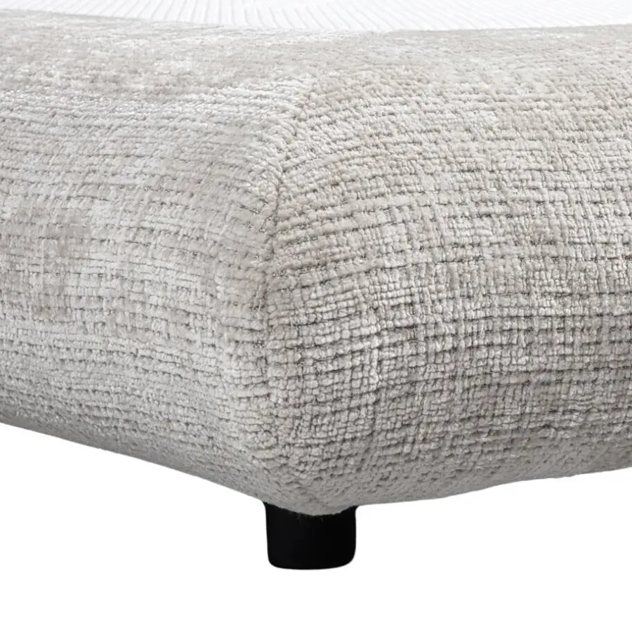 Leen Bakker Bed Gio - greige - 180x200 cm