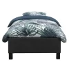 1-Persoons Bedden-Leen Bakker Bed Lena - antraciet - 90x200 cm