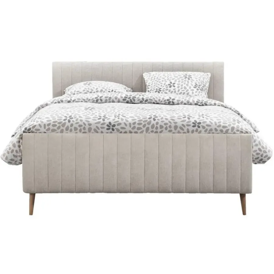 Leen Bakker Bed Lieke - ecru - 160x200 cm