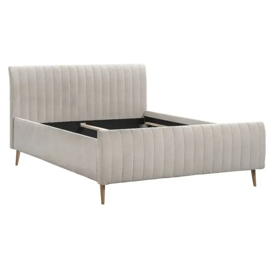 Leen Bakker Bed Lieke - ecru - 180x200 cm