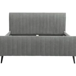 Leen Bakker Bed Lieke - grijs/groen - 140x200 cm