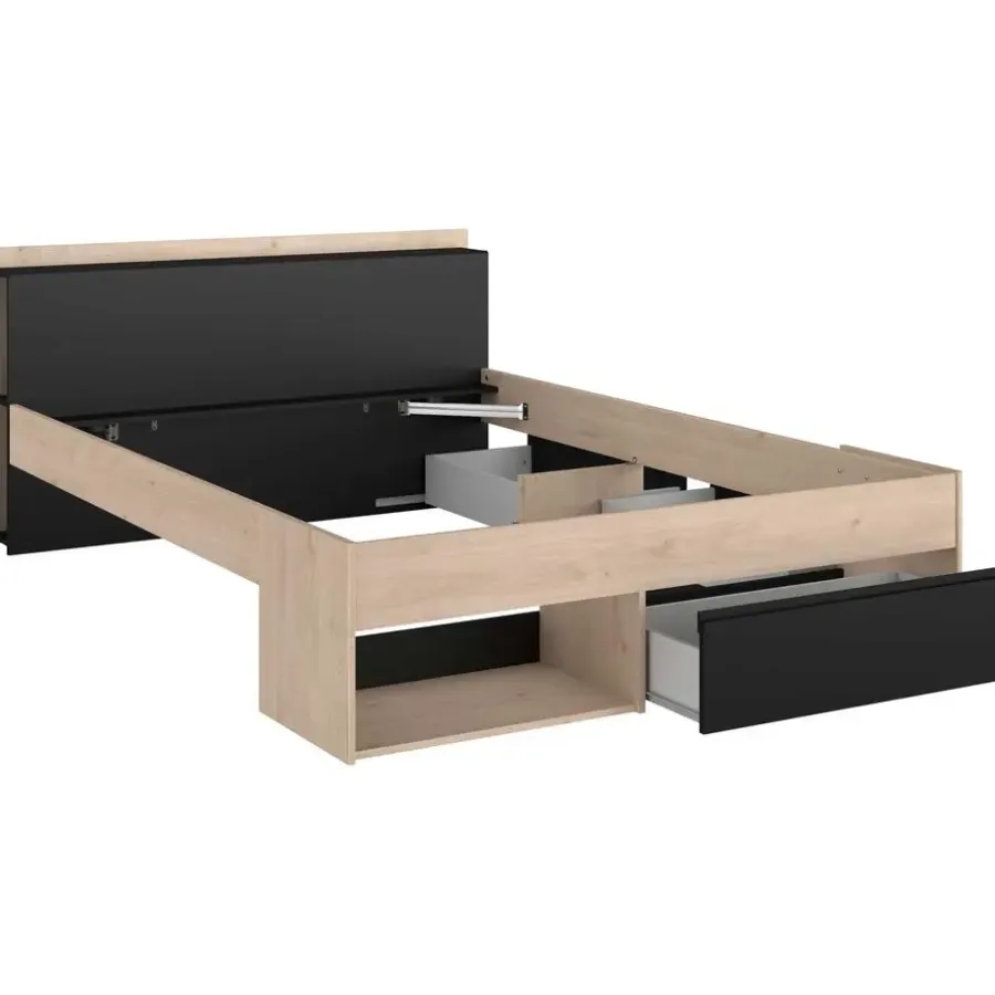 Parisot Bed Most 160x200cm - eik/zwart