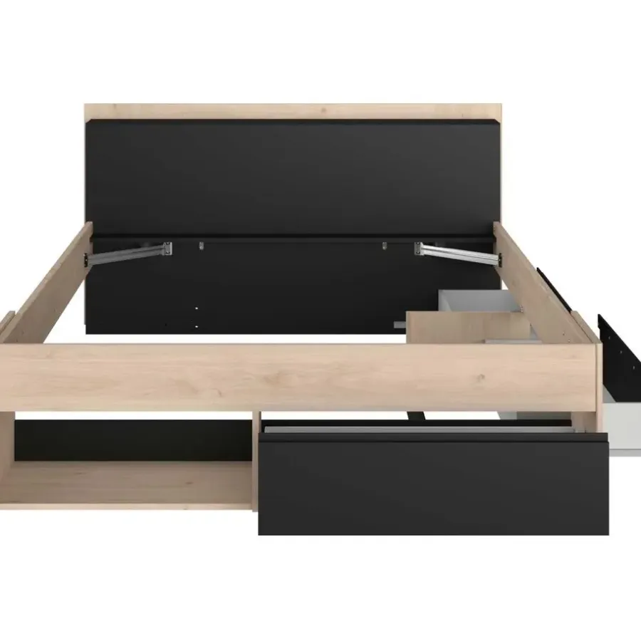 Parisot Bed Most 160x200cm - eik/zwart