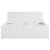 2-Persoons Bedden-Leen Bakker Bed Naia - hoogglans wit - 140x200 cm