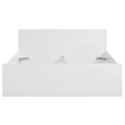 2-Persoons Bedden-Leen Bakker Bed Naia - hoogglans wit - 140x200 cm