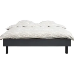 2-Persoons Bedden-Leen Bakker Bed Nova - grafietkleur - 180x200 cm