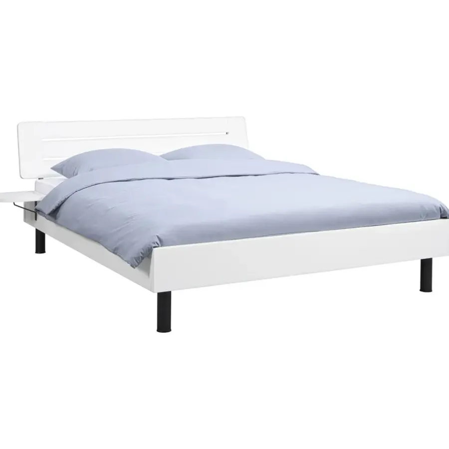 Leen Bakker Bed Nova - wit - 160x200 cm