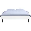 Leen Bakker Bed Nova - wit - 140x200 cm