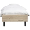 Leen Bakker Bed Nova Comfort - eikenkleur - 90x200 cm