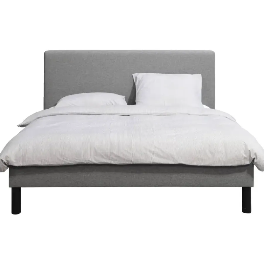 Leen Bakker Bed Stijn - grijs - 160x200 cm