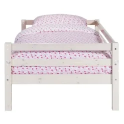 1-Persoons Bedden-Leen Bakker Bed Ties - whitewash - 90x200 cm
