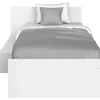 1-Persoons Bedden-Leen Bakker Bed Timo - wit - 90x200 cm