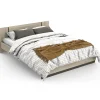 CBA Bed Waylon 160 x 200 cm-Kronberg eik/Waterford eik