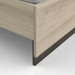 CBA Bed Waylon 160 x 200 cm-Kronberg eik/Waterford eik