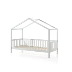 Kinderbedden-Vipack Bedhuisje Dallas 2 90x200 - wit
